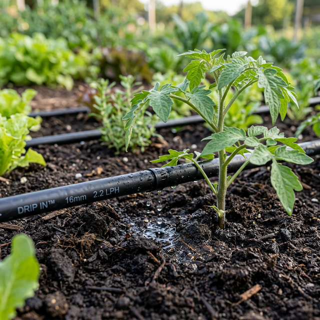 Hassas Basınç Ayarlı Damlama Sulama